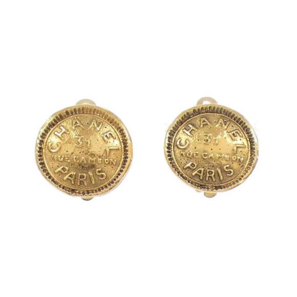 CHANEL Authentic Gold Earrings
